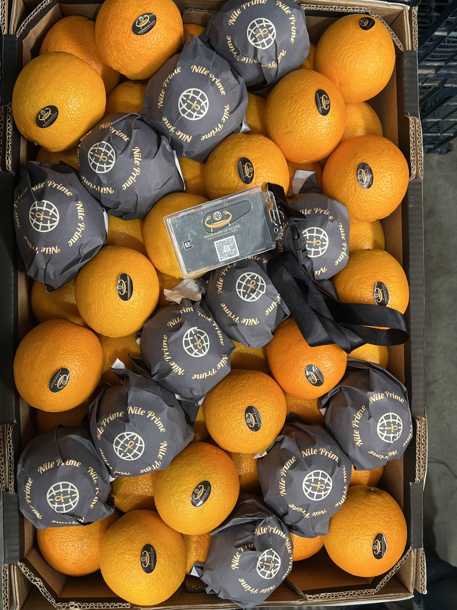 Premium citrus presentation - mandarin gift formats follow the same standard
